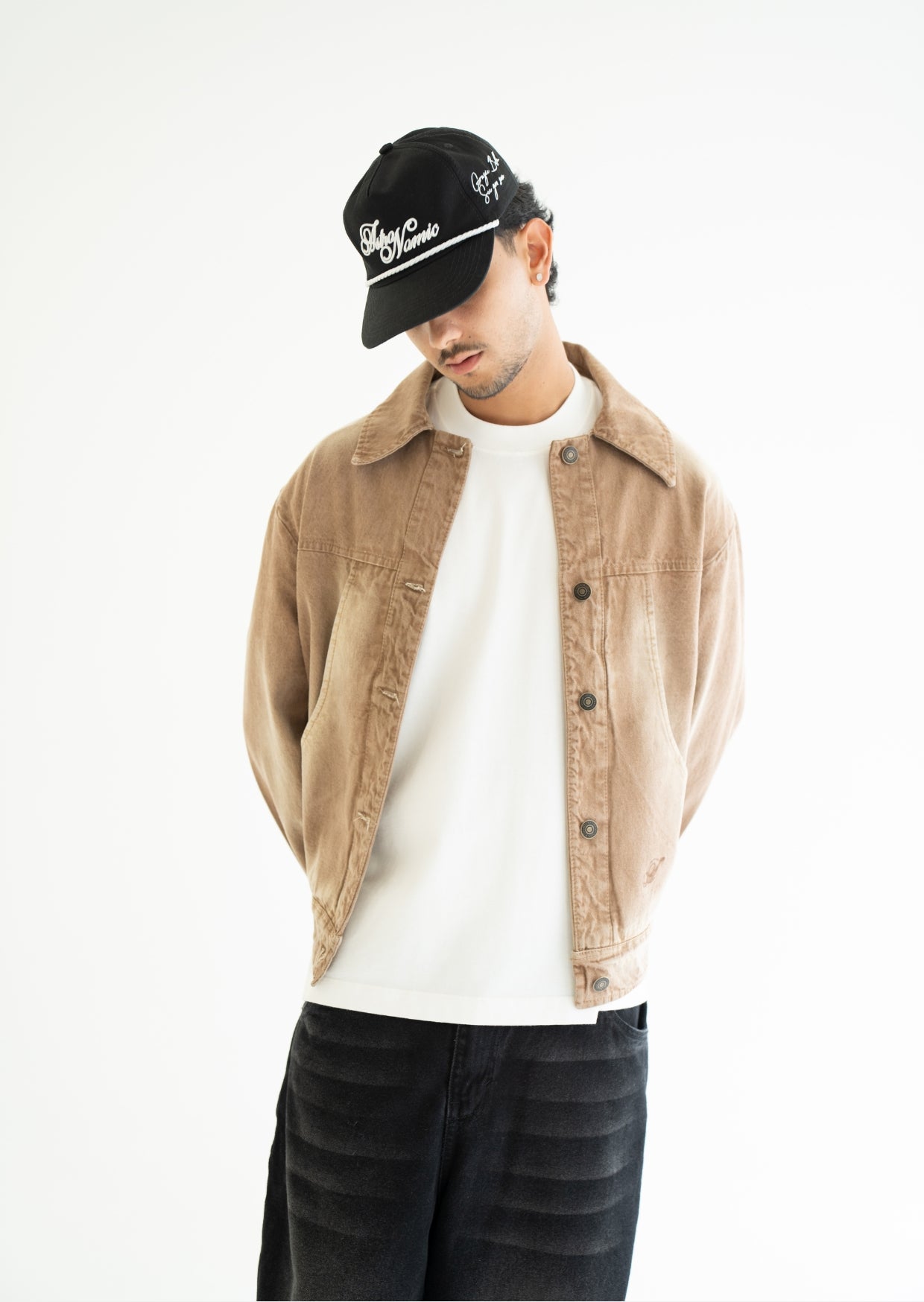 Chaqueta Denim - Arena Desgastado