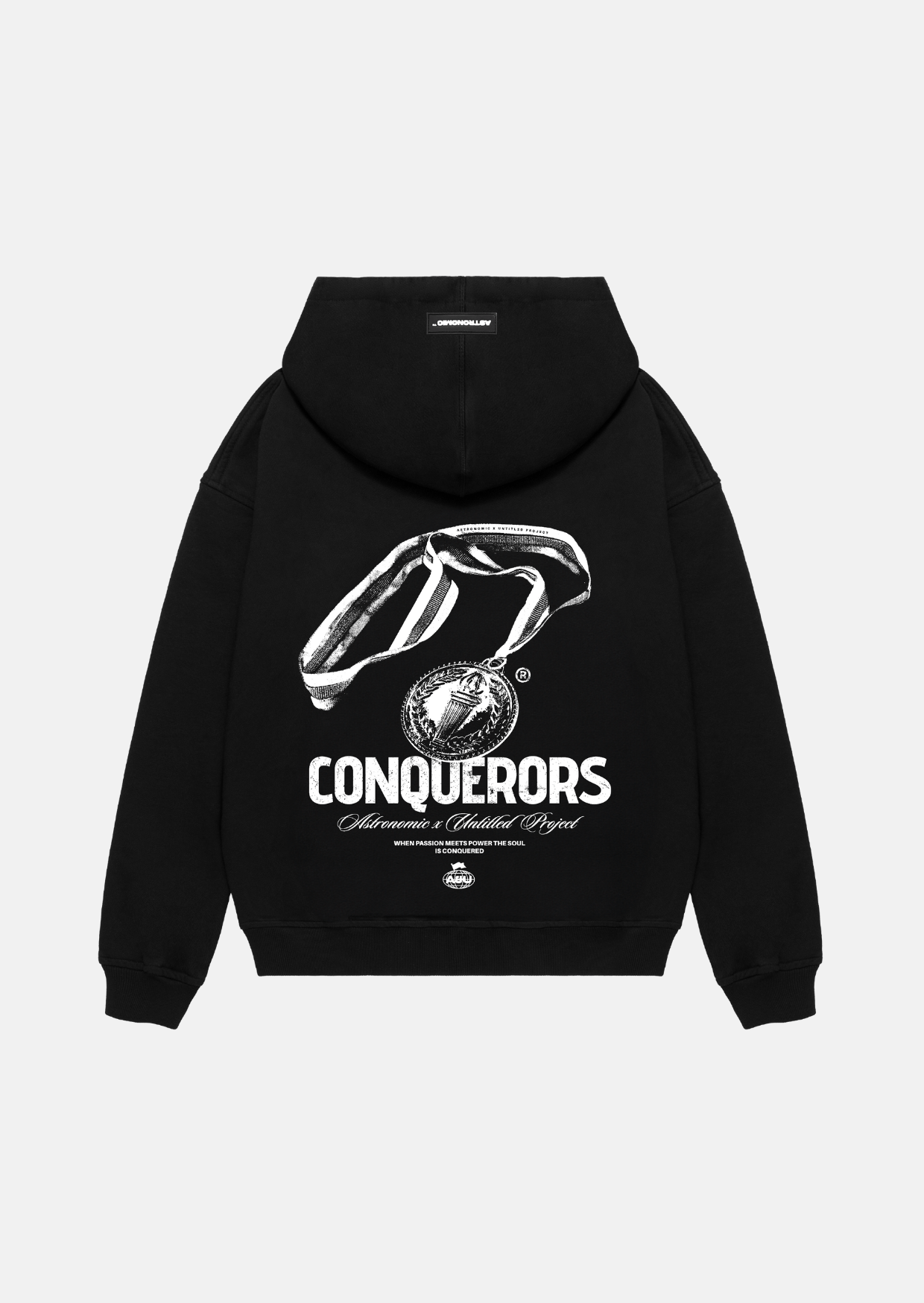 Hoodie Conquerors - Negro - Astronomic