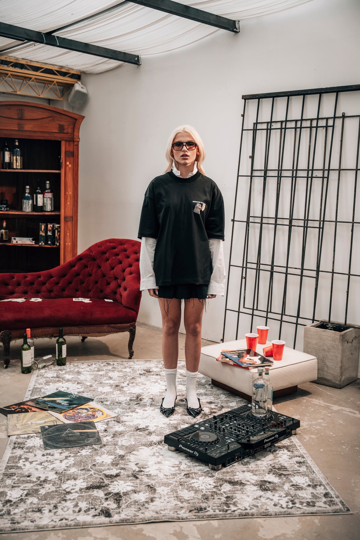 Camiseta Big Mess - Negro