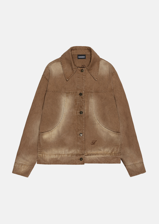 Chaqueta Denim  - Arena Desgastado