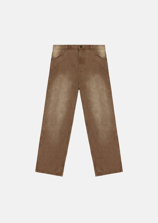 Wide fit Jean  - Arena Desgastado