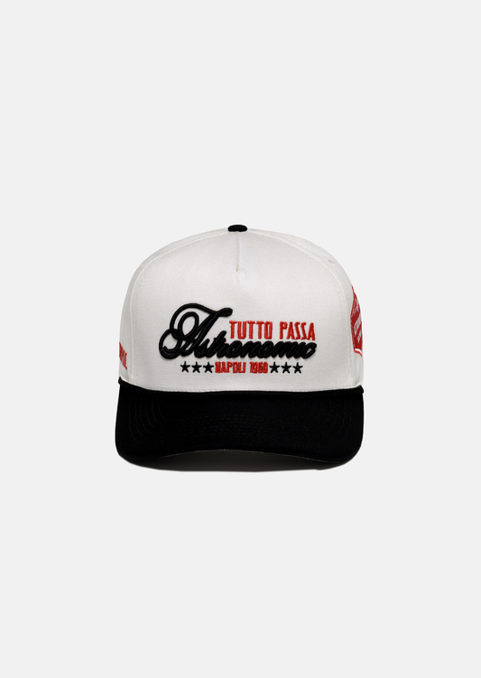 Gorra Tutto Passa - Crema y Negro