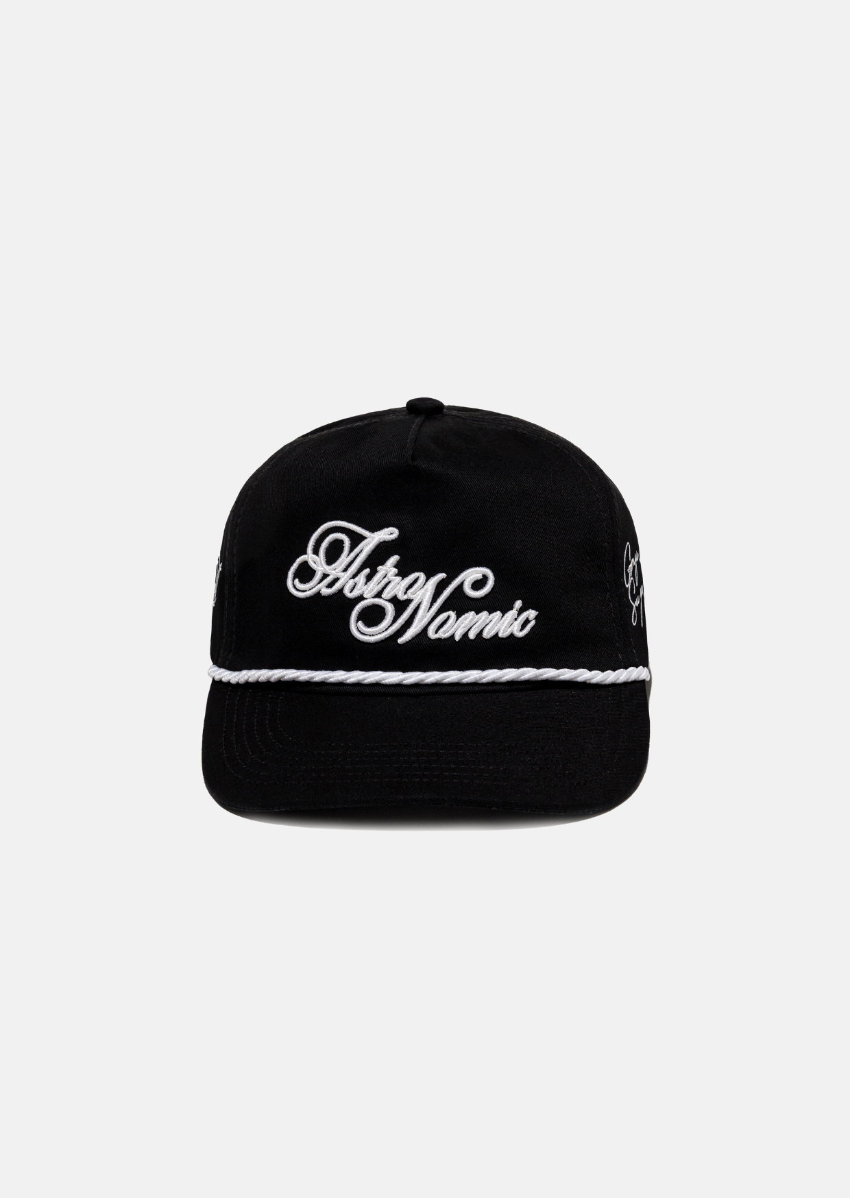 Gorra Golfer Ciao Bella - Negro