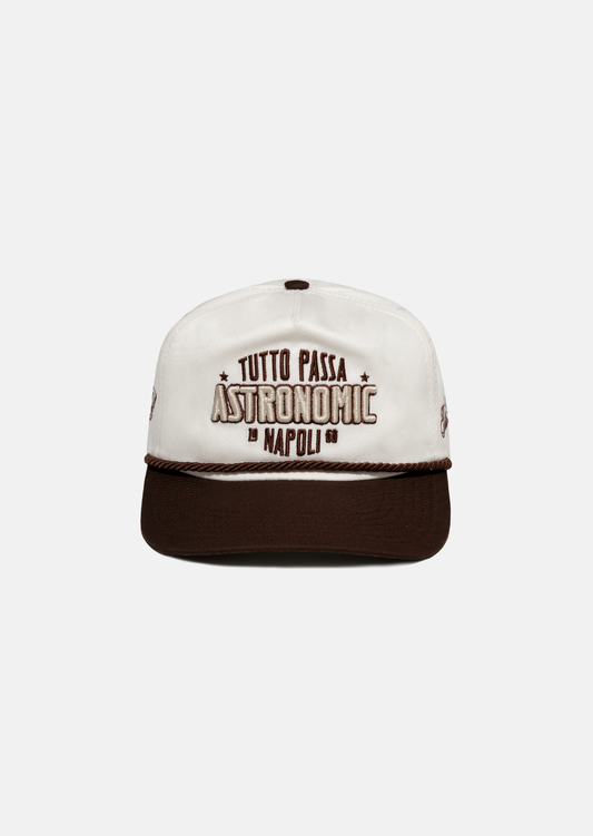 Gorra Golfer Napoli - Crema y Café