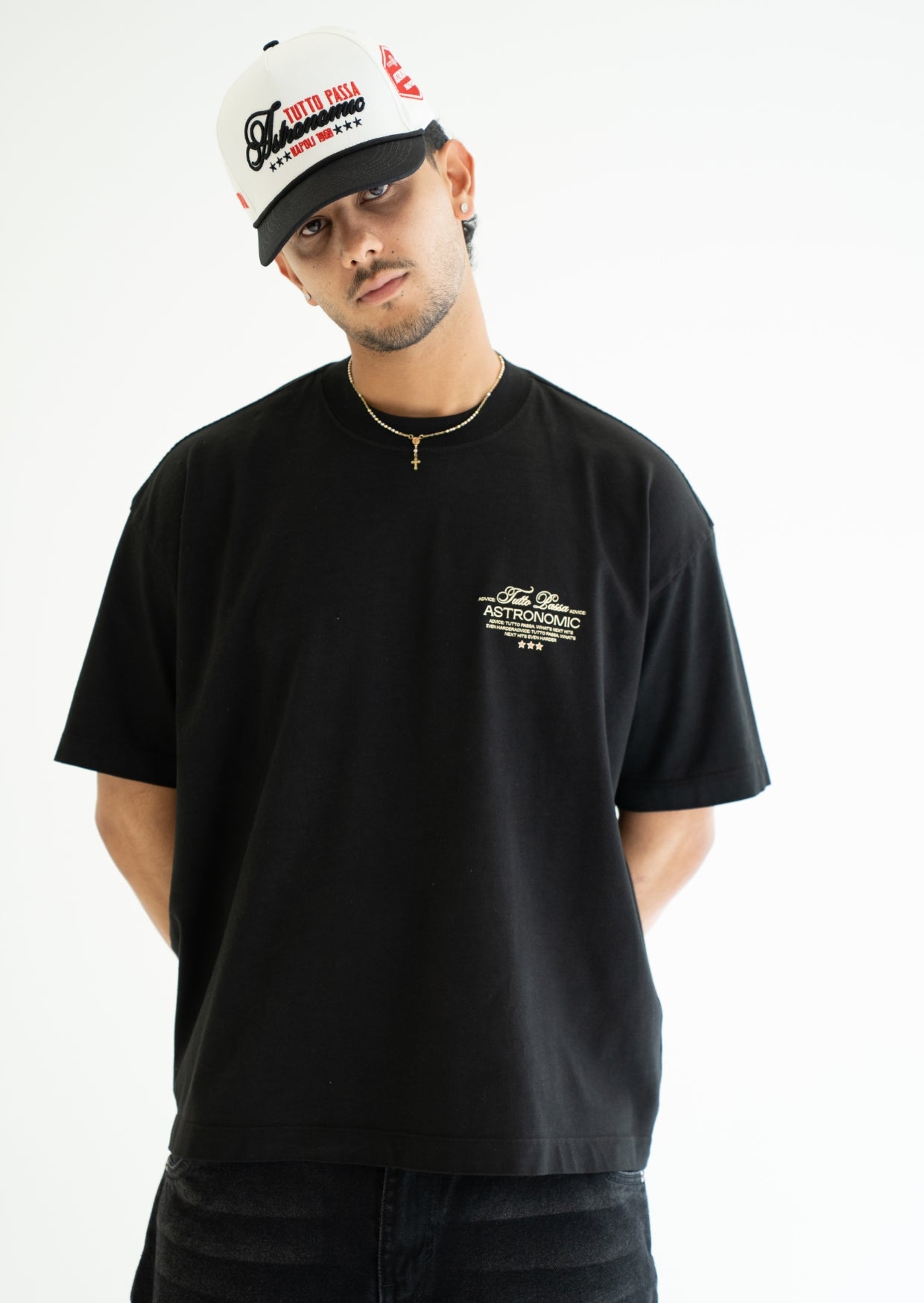 Camiseta Portofino Sunset - Negro