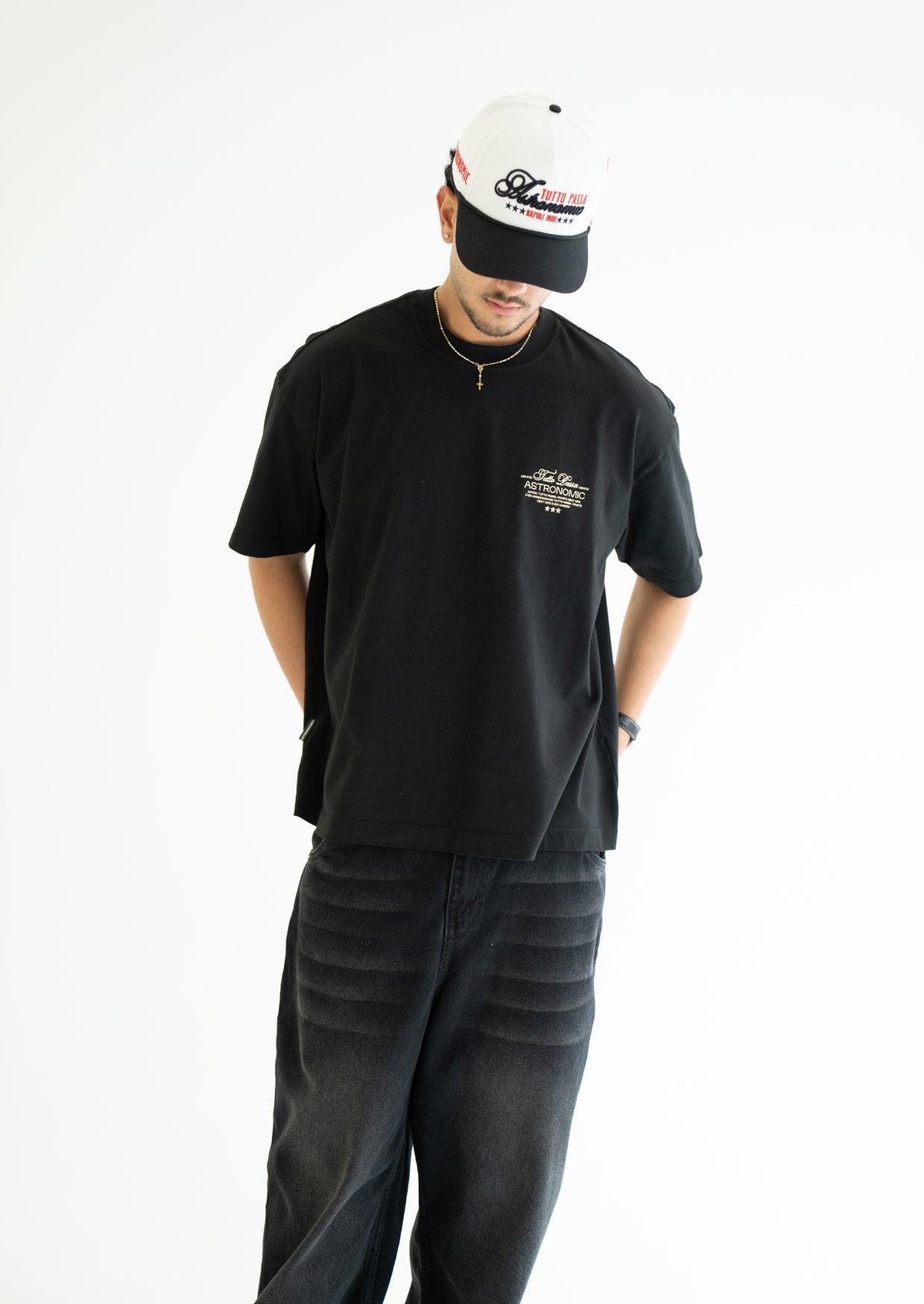 Camiseta Portofino Sunset - Negro