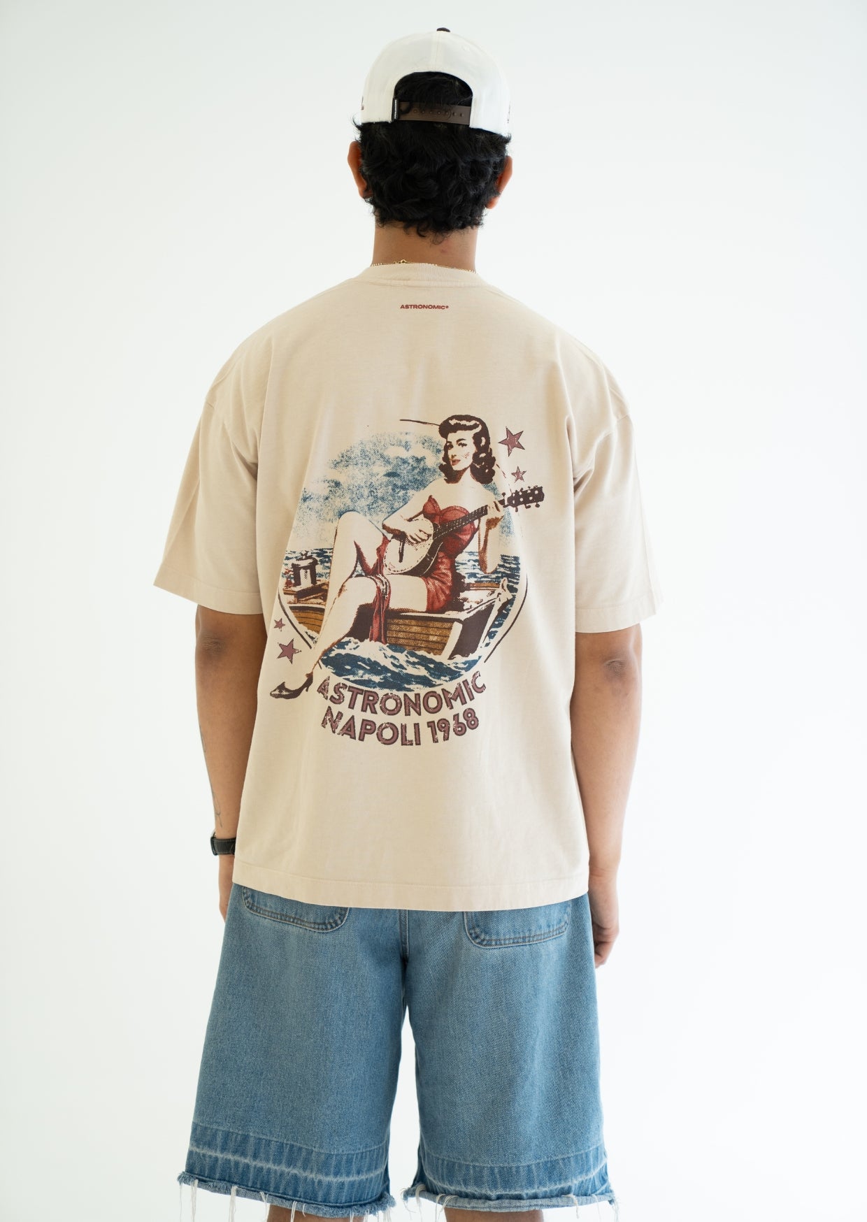 Camiseta Donna Napoletana - Beige