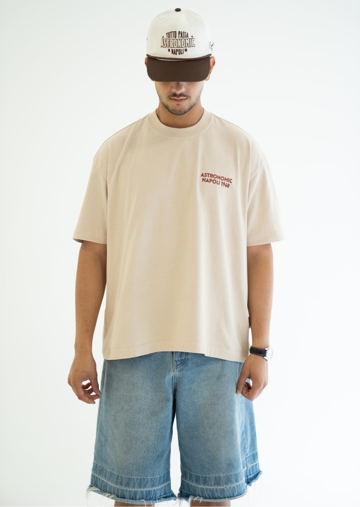 Camiseta Donna Napoletana - Beige