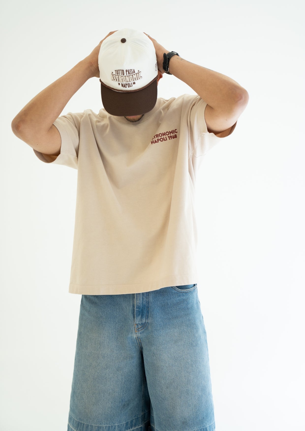 Camiseta Donna Napoletana - Beige