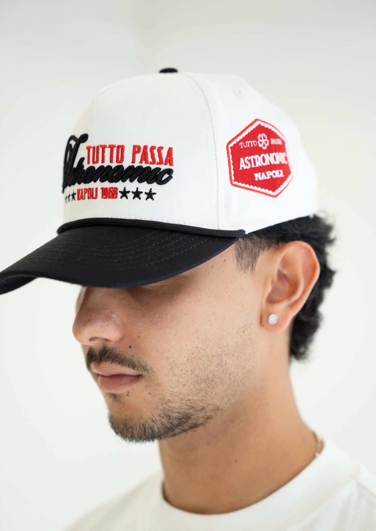 Gorra Tutto Passa - Crema y Negro