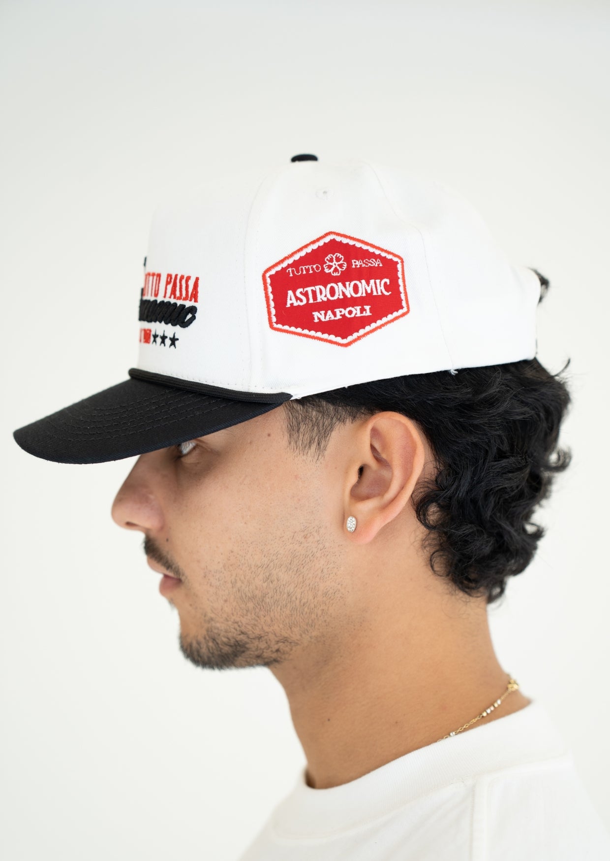 Gorra Tutto Passa - Crema y Negro