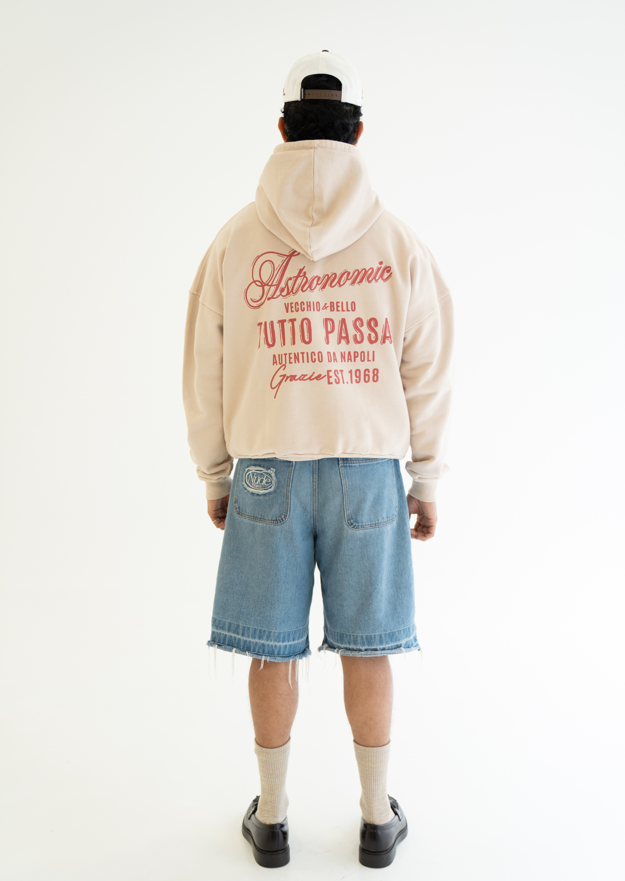 Hoodie Tutto Passa- Beige