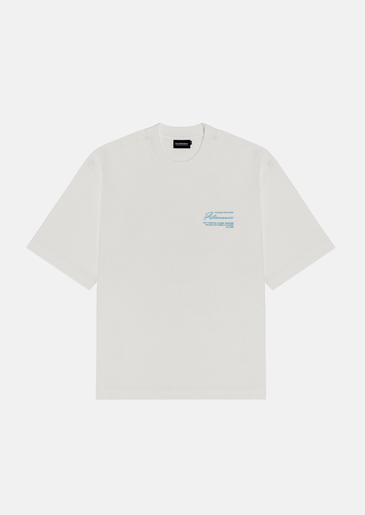 Camiseta Calm & Relaxing - Blanco Crema