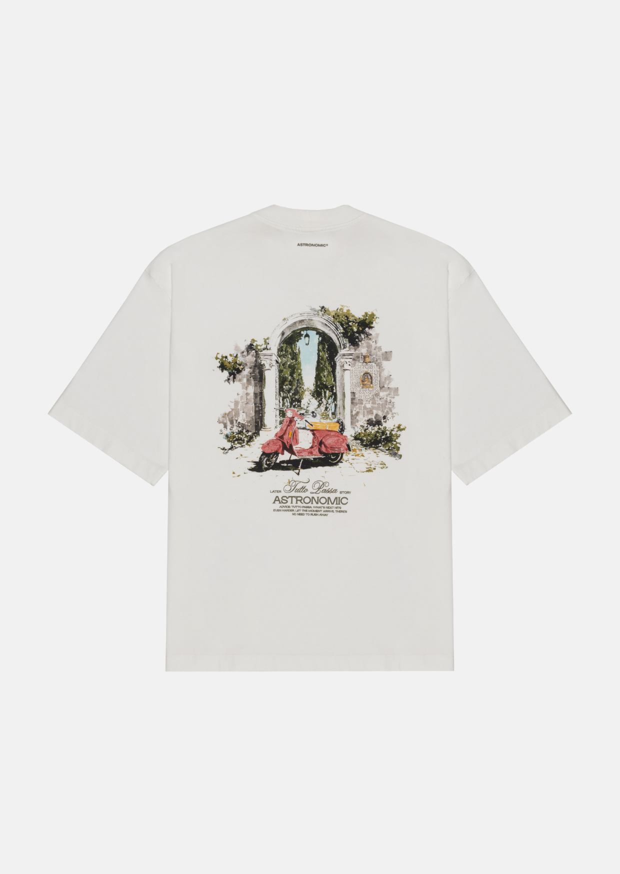 Camiseta Vespa - Blanco