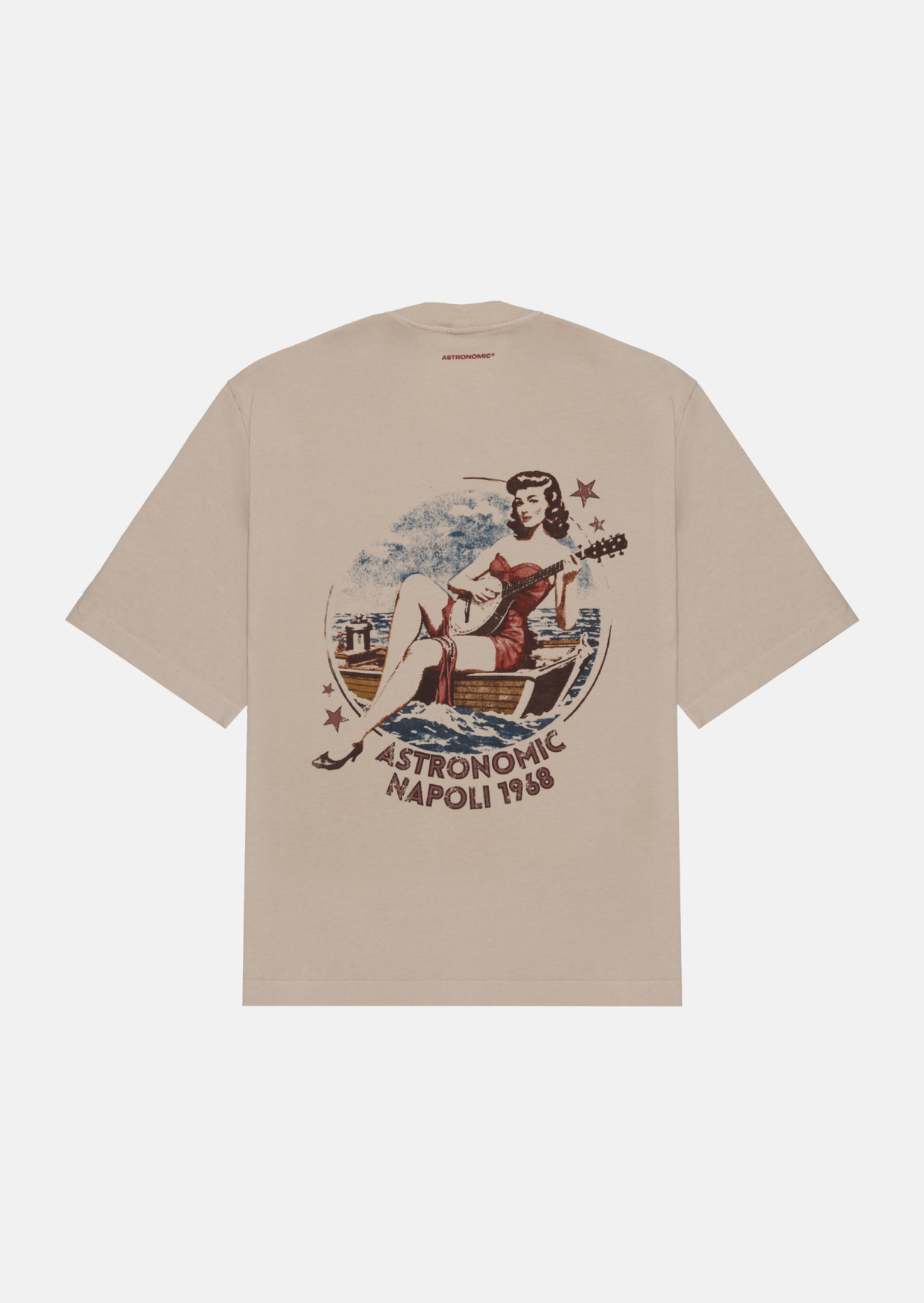 Camiseta Donna Napoletana - Beige