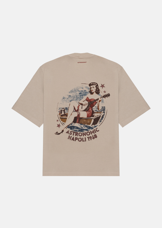 Camiseta Donna Napoletana - Beige