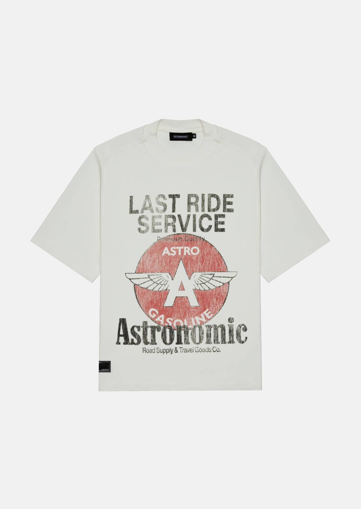 Camiseta Gasoline - Blanco Hueso