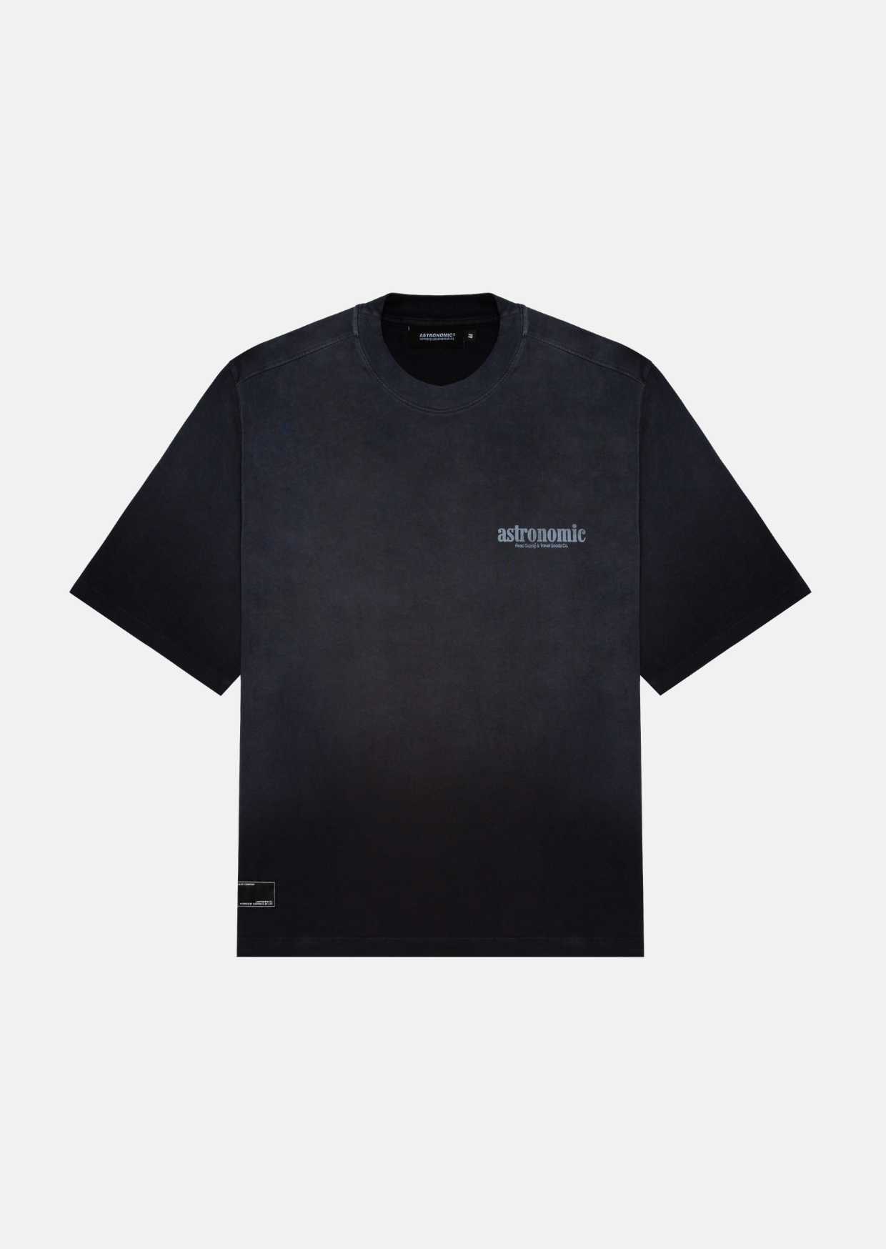 Camiseta Road Supply - Gris Degradé