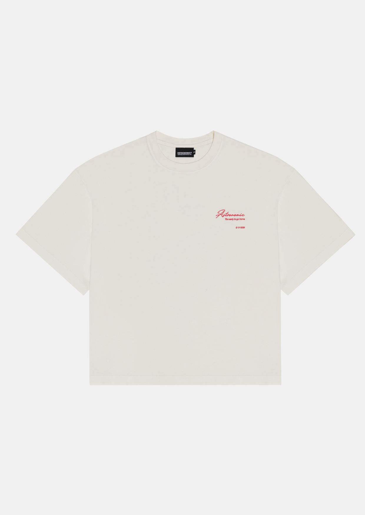 Camiseta Champagne - Blanco Crema