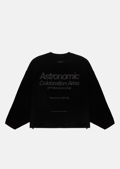 Crewneck Celebration Area - Negro