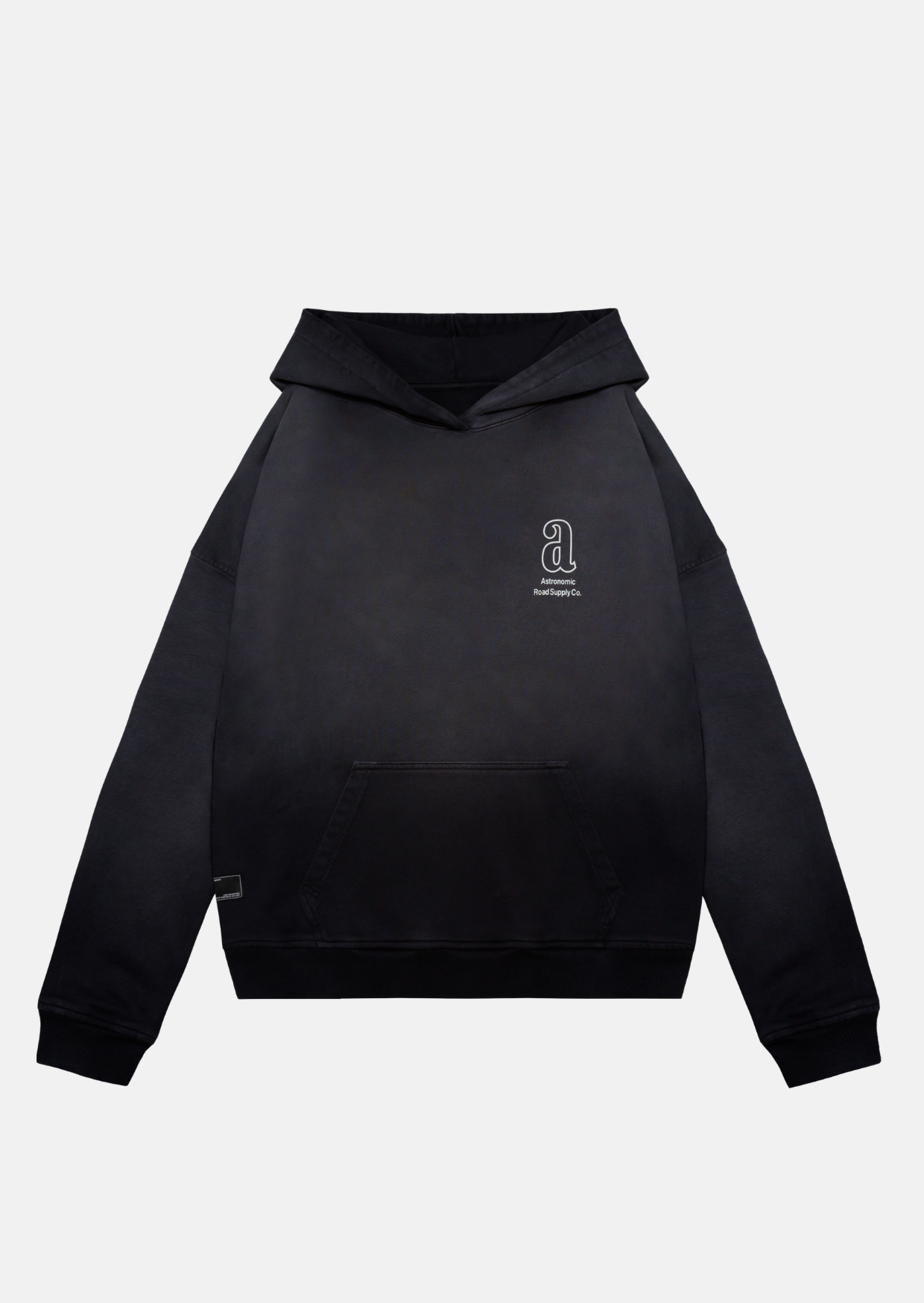 Hoodie Road Supply - Gris Oscuro Degradé