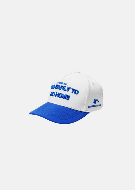 Gorra Too Early - Azul y Crema