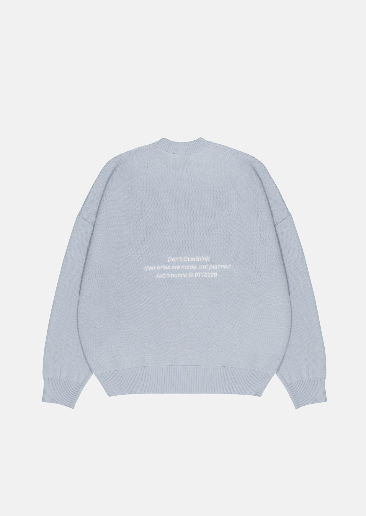 Sweater A-Statement - Azul Bebé