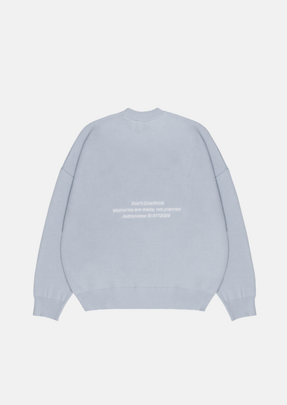 Sweater A-Statement - Azul Bebé