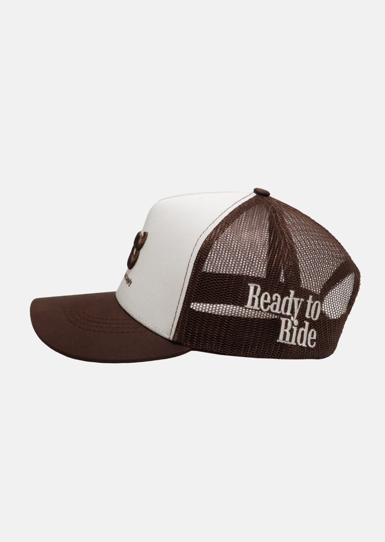 Gorra Ready To Ride - Crema y Café