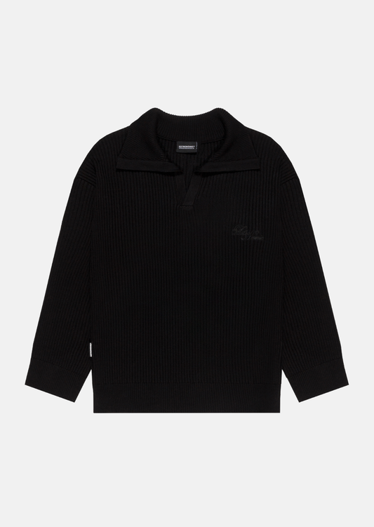 Sweater Napoli Tejido - Negro