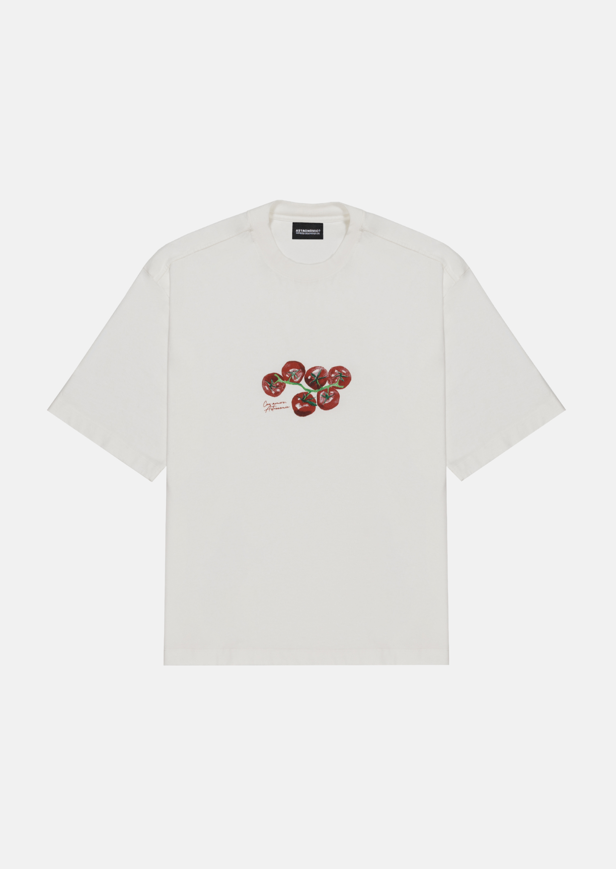 Camiseta Tomates - Blanco