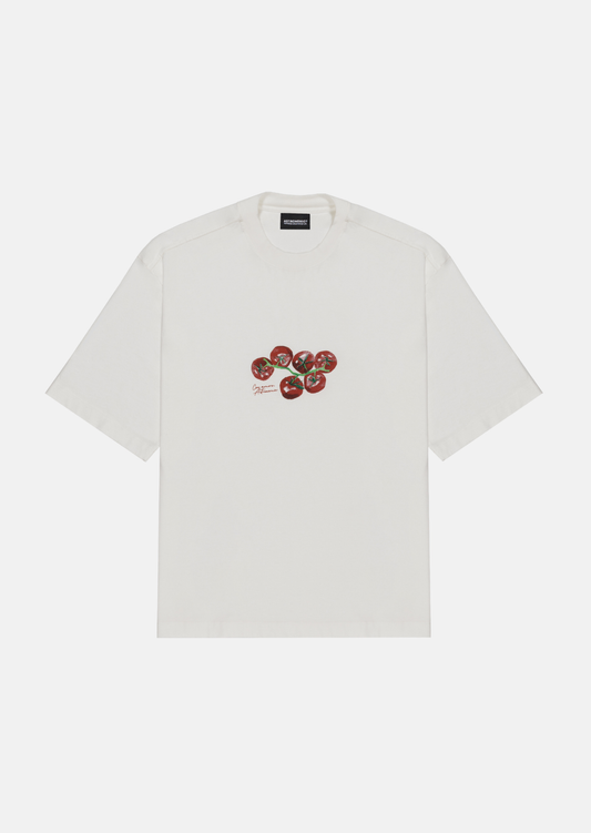 Camiseta Tomates - Blanco