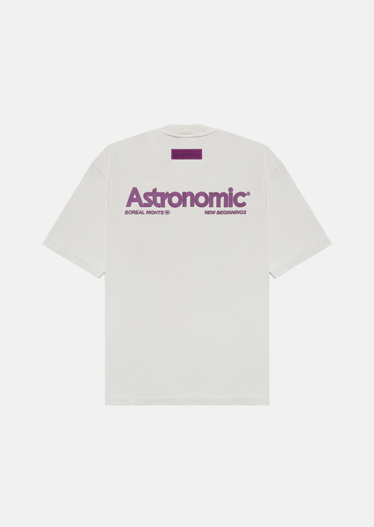 Camiseta Purple Night - Crema - Astronomic