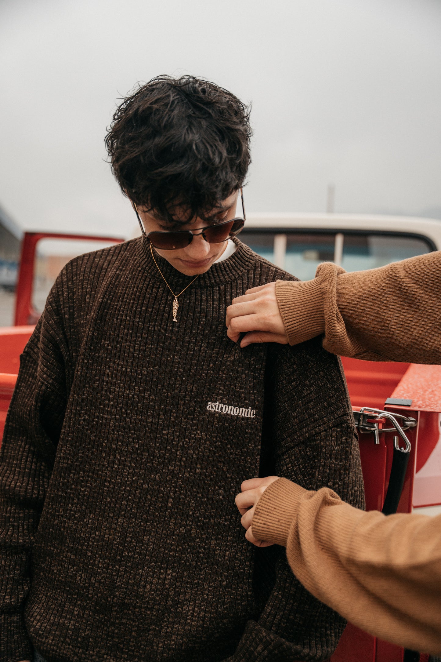 Sweater Ready to Ride - Café Chocolate