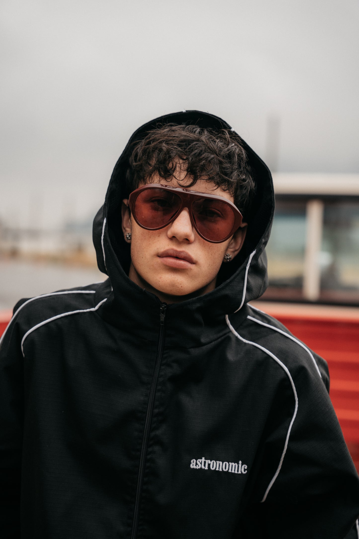 Roadmap Windbreaker - Negro