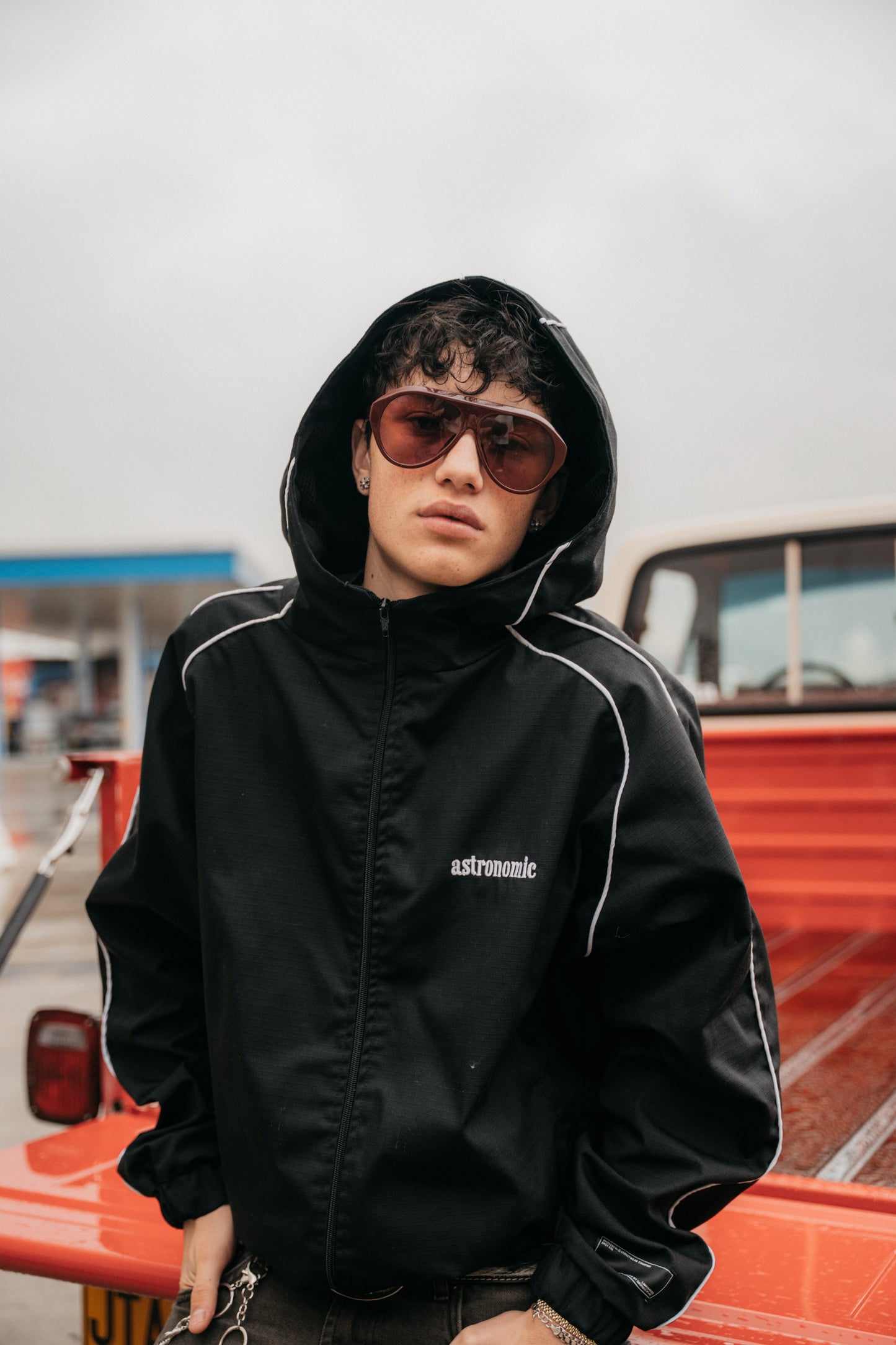Roadmap Windbreaker - Negro