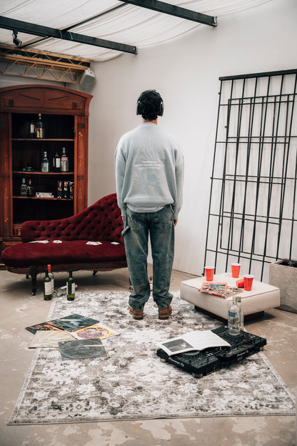 Sweater A-Statement - Azul Bebé