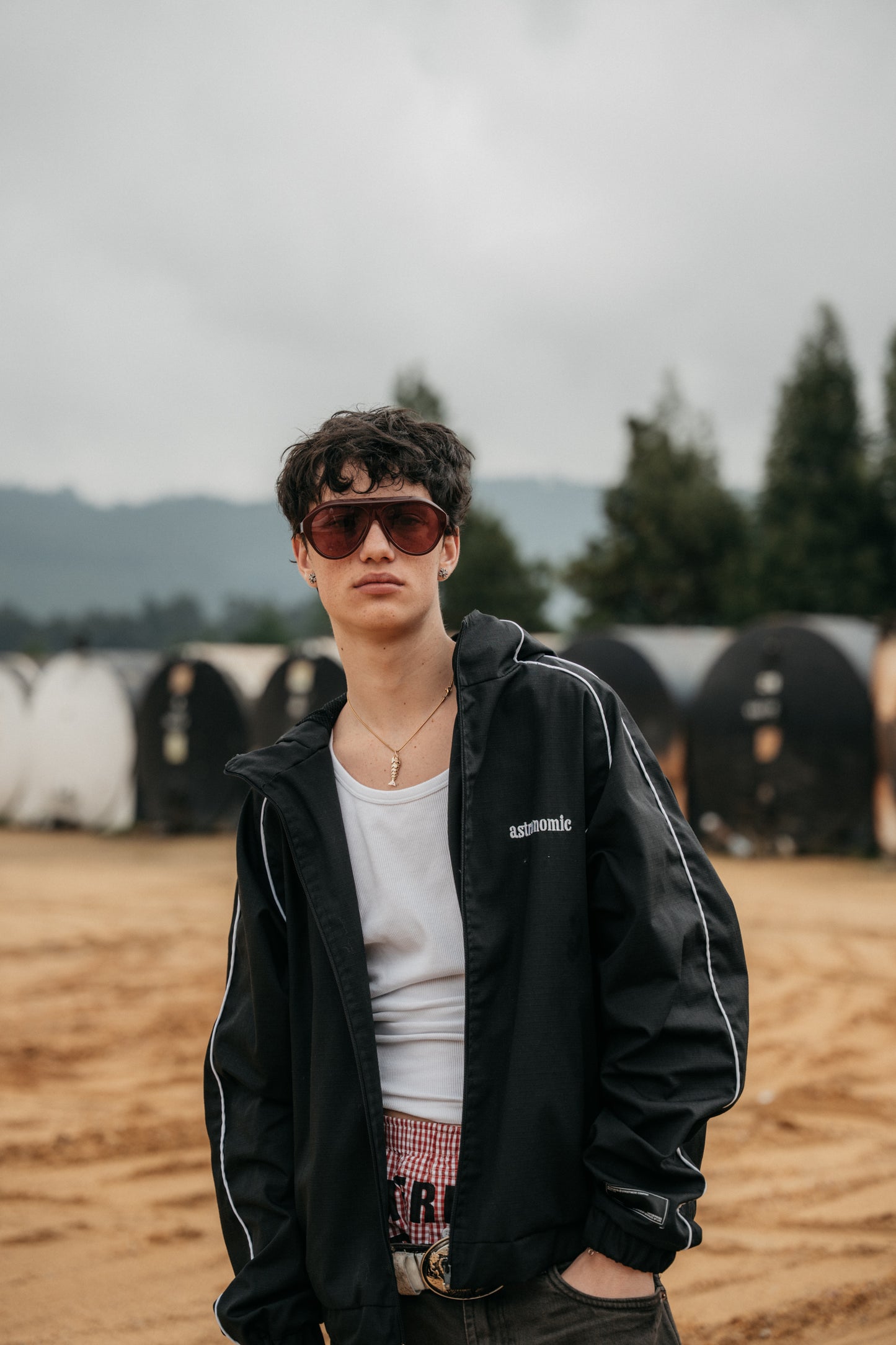 Roadmap Windbreaker - Negro