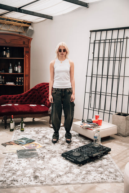 Tank Top After party - Blanco