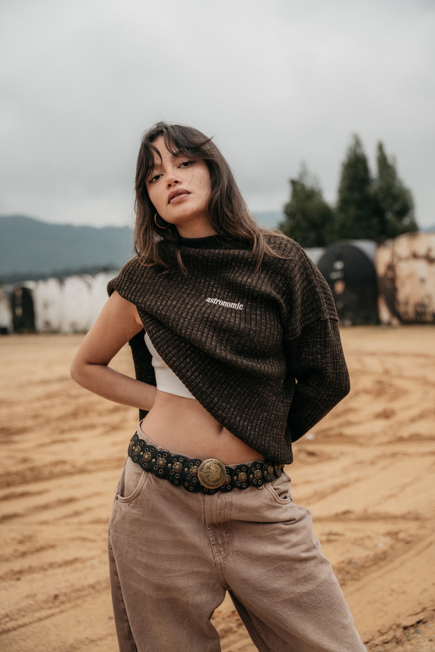 Sweater Ready to Ride - Café Chocolate