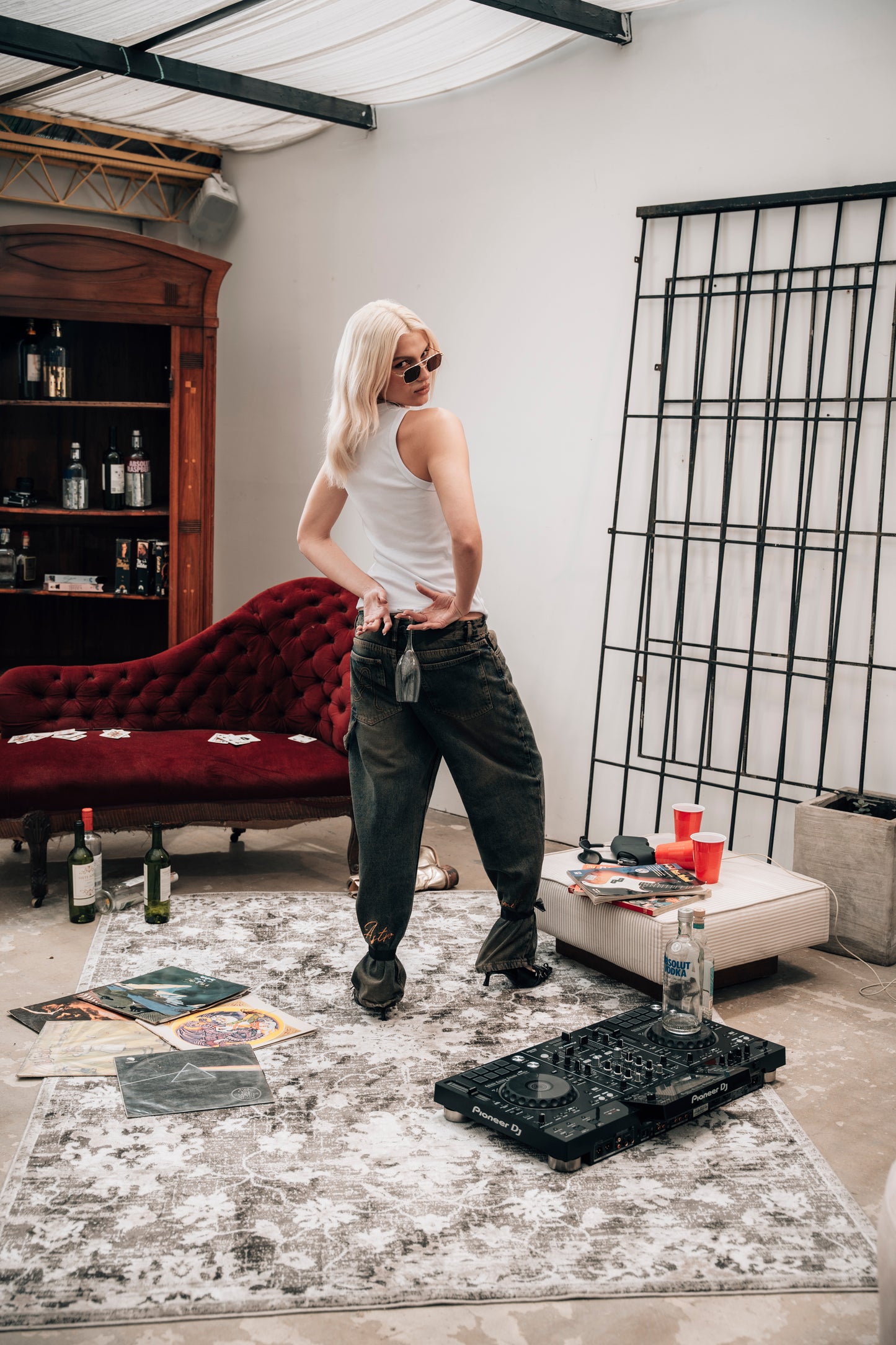 Tank Top After party - Blanco