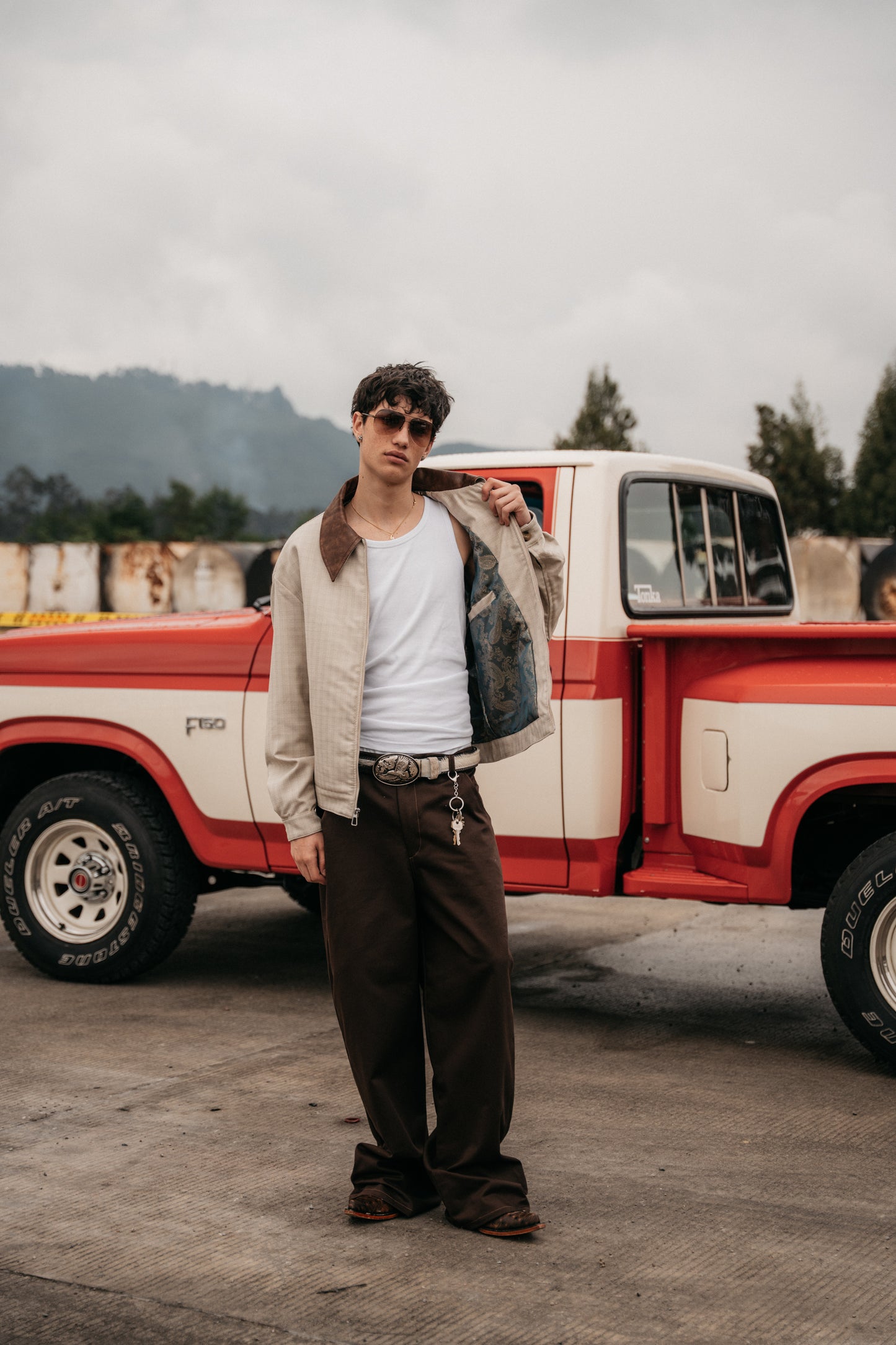 Chaqueta De Paño Wild Ride - Beige