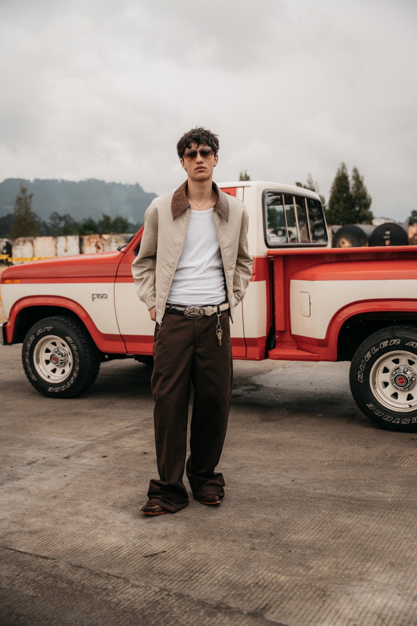 Chaqueta De Paño Wild Ride - Beige