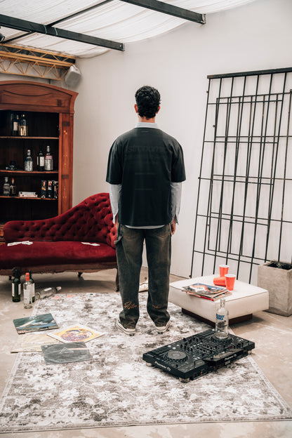 Camiseta Celebration Area - Gris Desgradé