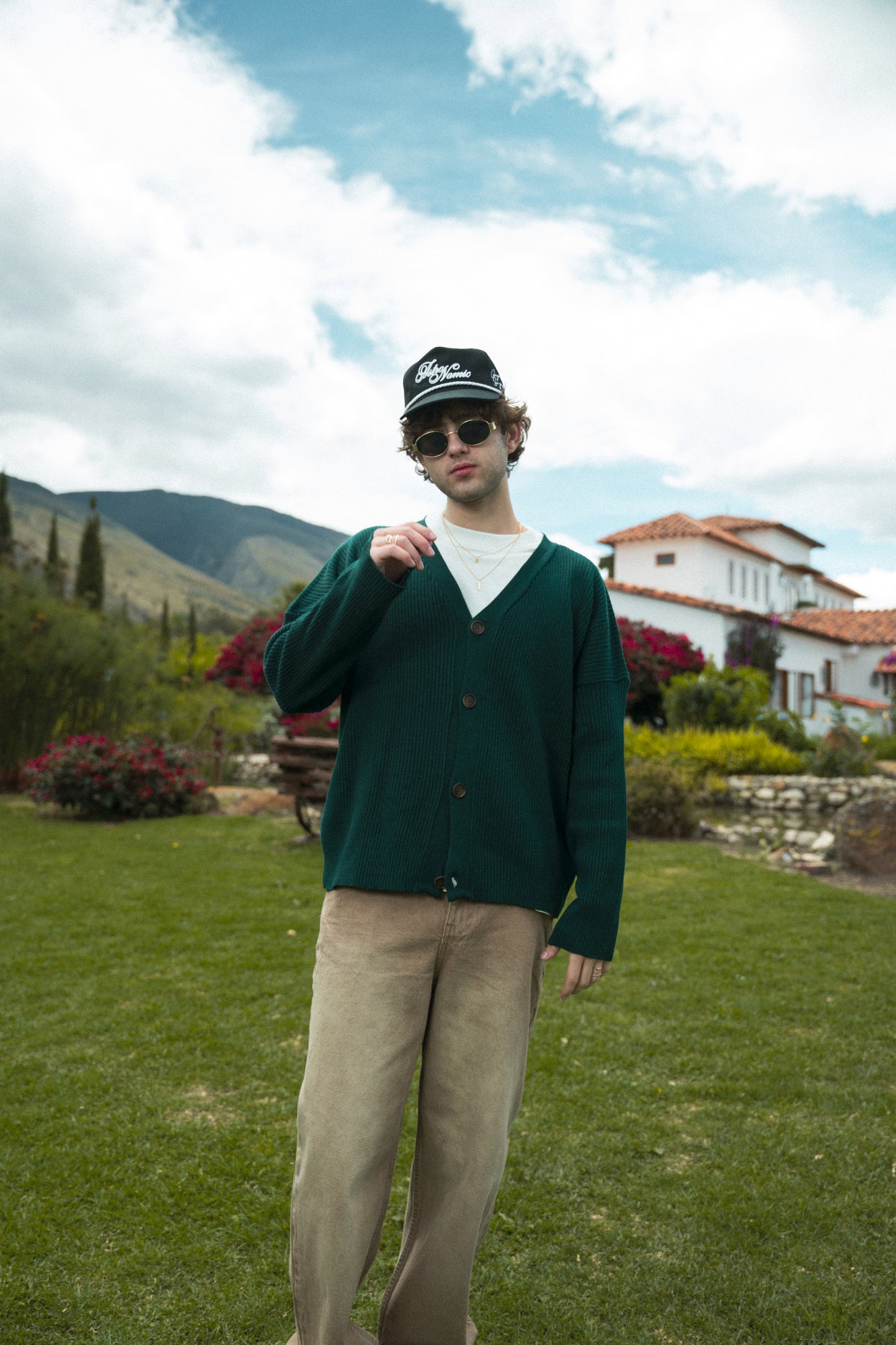 Cardigan Napoli - Verde Pino