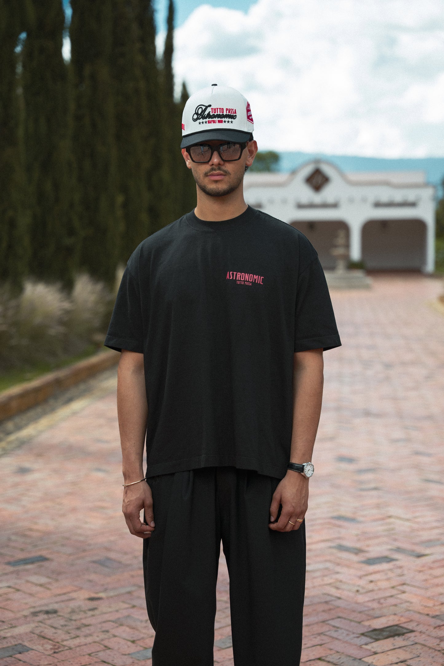 Camiseta Tutto Passa - Negro