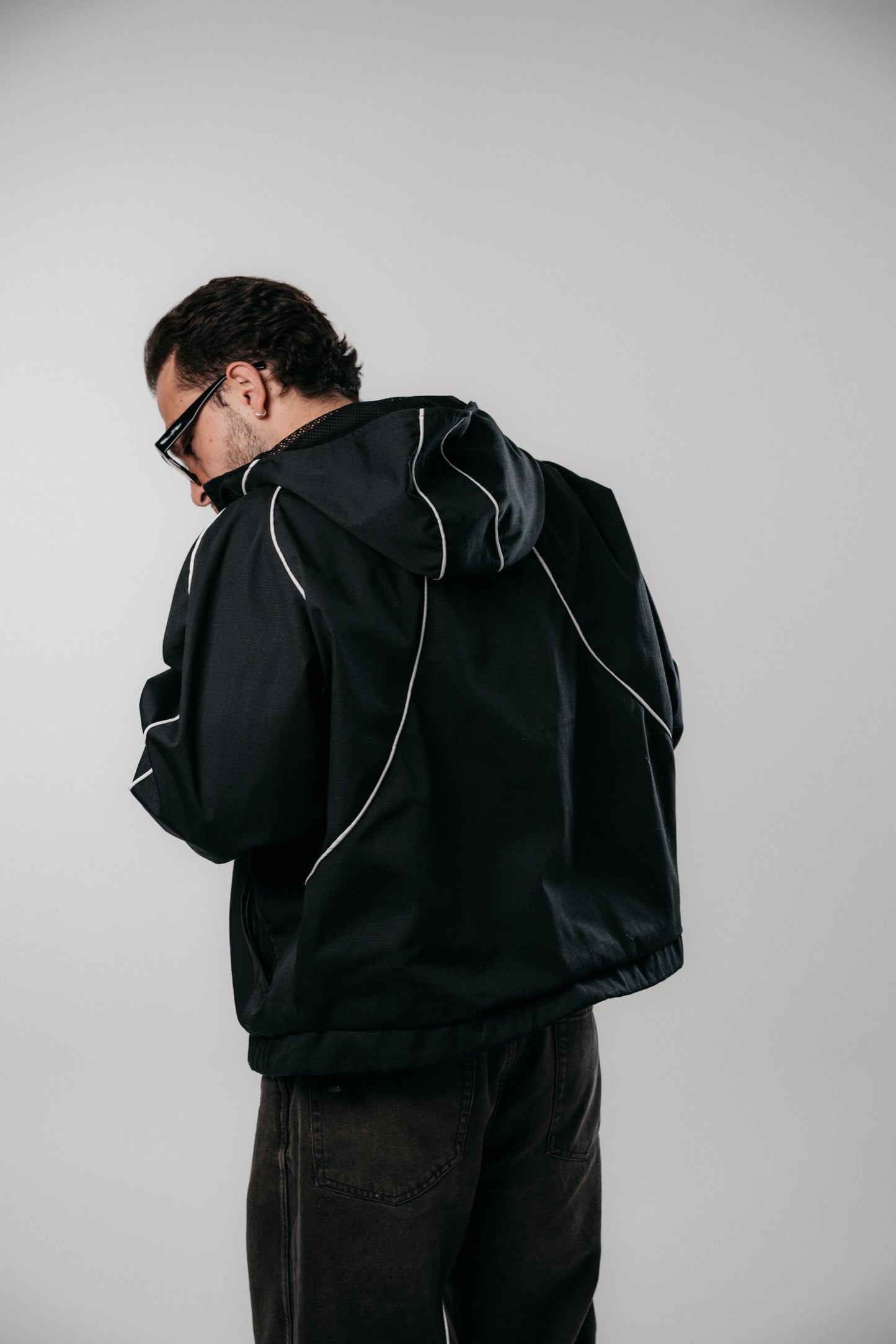 Roadmap Windbreaker - Negro