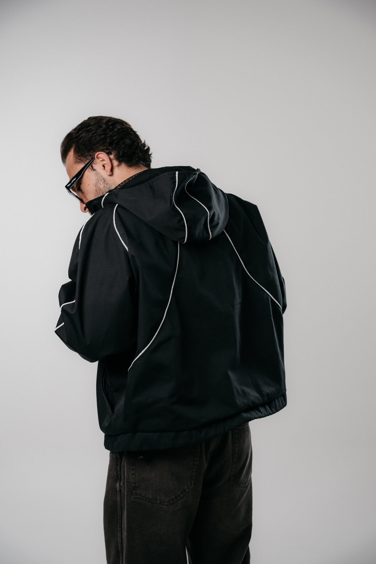 Roadmap Windbreaker - Negro