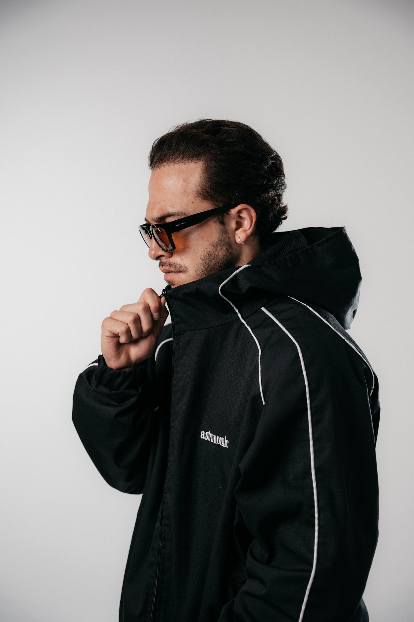 Roadmap Windbreaker - Negro