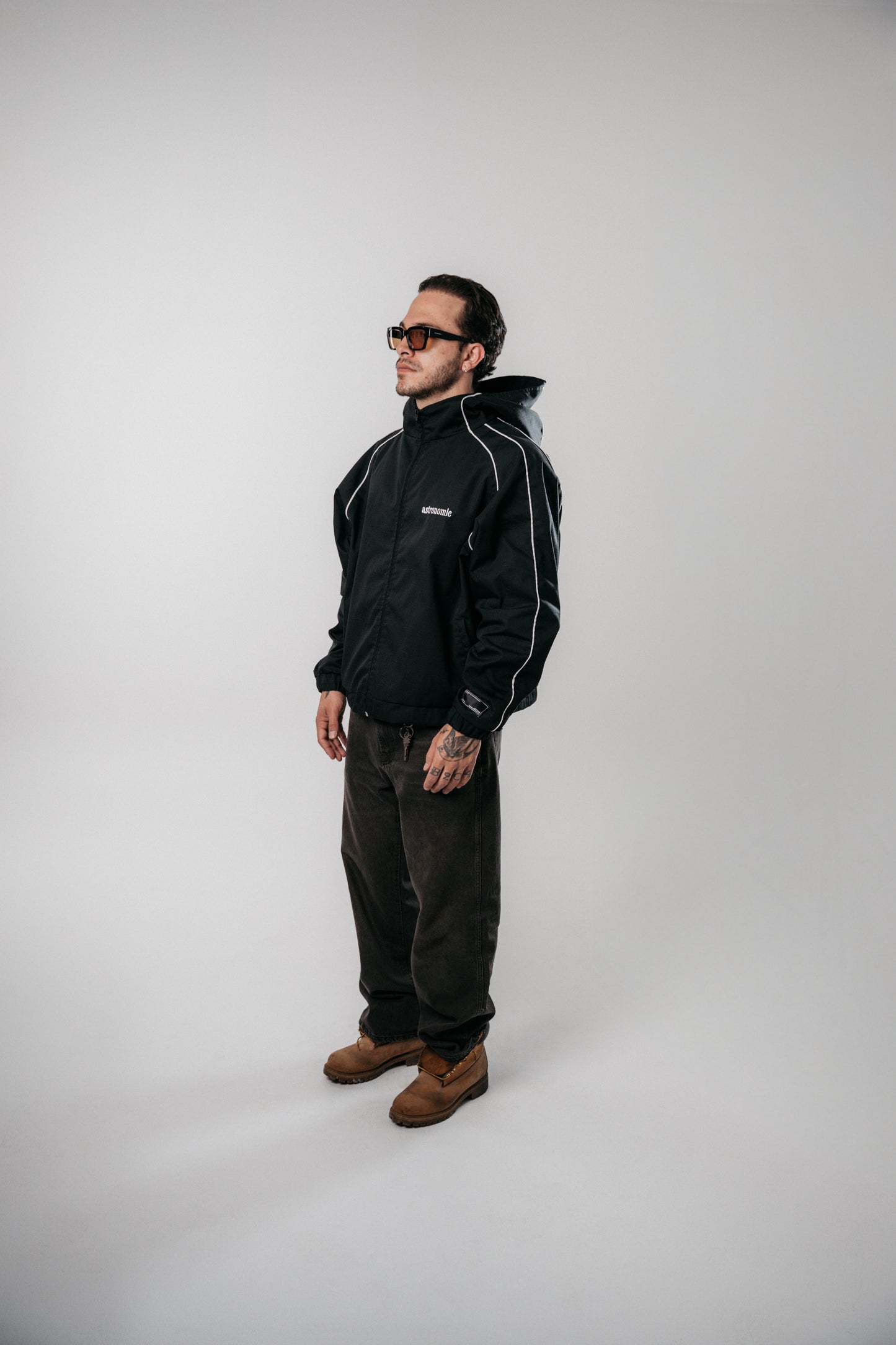 Roadmap Windbreaker - Negro